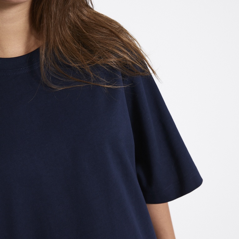 Boxy tee Dark Blue